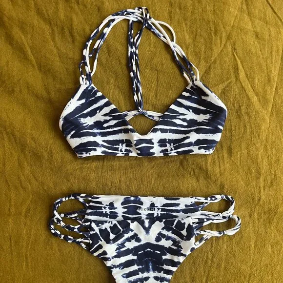 Mikoh Tie Dye Swim 2 Piece - Picture 1 of 3
